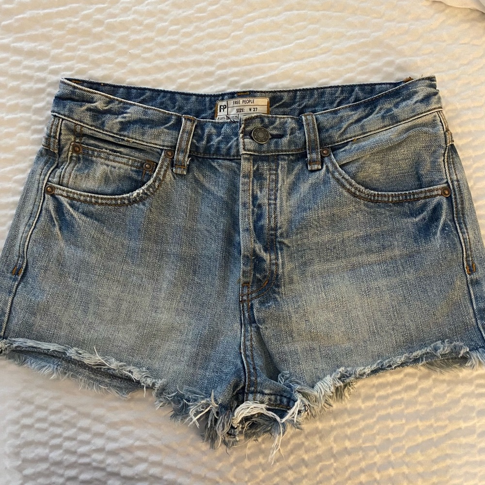 Free People Denim Shorts